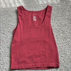 Berry Red Fitted Tank 🍓